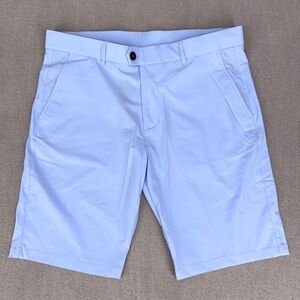 Greyson Montauk Mens 36 Sport Short 10” Inseam Blue Golf Performance Travel Dry